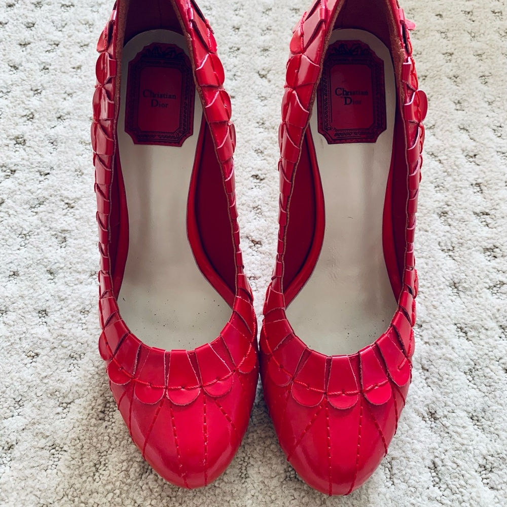 Christian Dior Red Pump